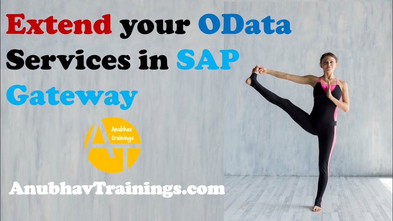 How to Extend an SAP OData Service in Gateway|Fiori Extension Scenario| contact@anubhavtrainings.com