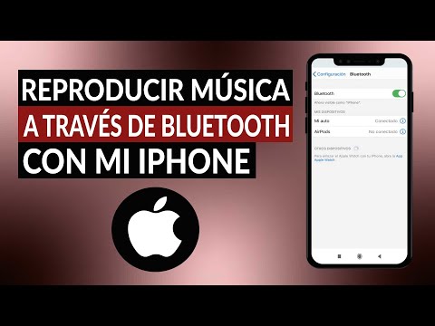 Cómo escuchar y reproducir música a través de BLUETOOTH con mi IPHONE