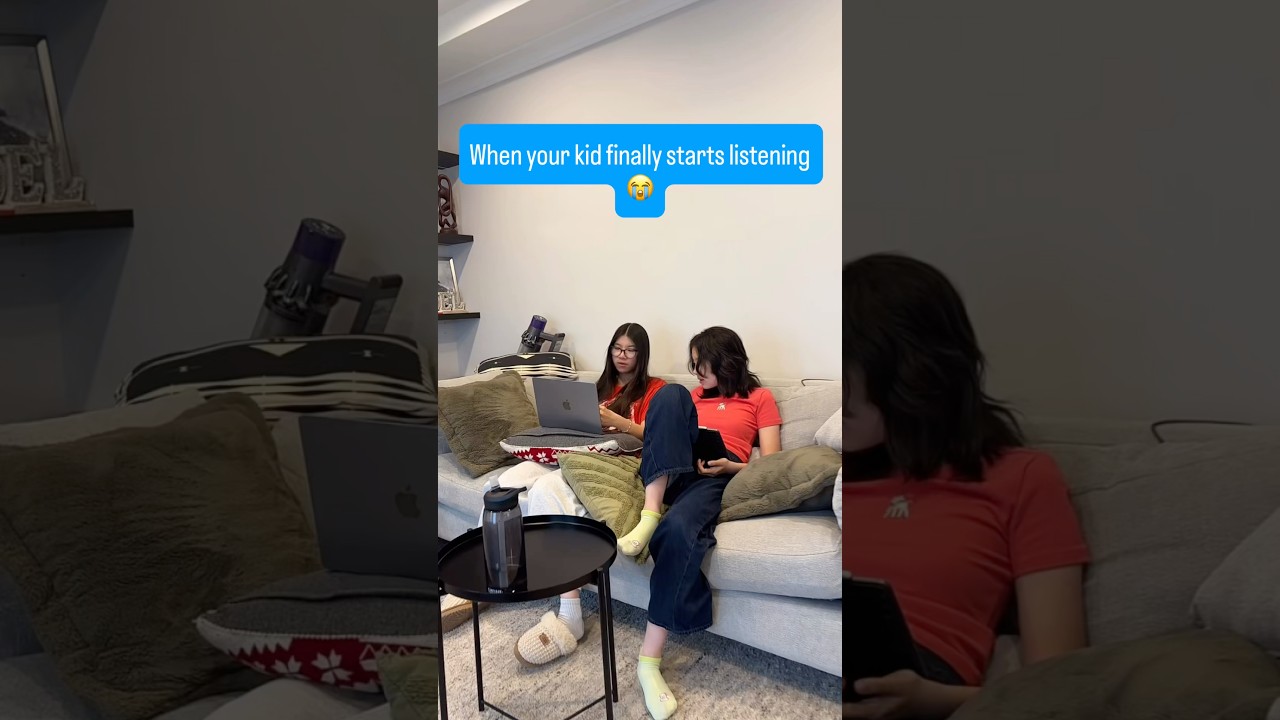 The one time my kids actually listened 😭 #funnyvideo #comedy #listen #parenting