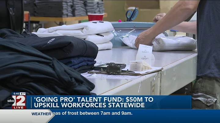 "Going Pro" Talent Fund: $50M to upskill workforces statewide