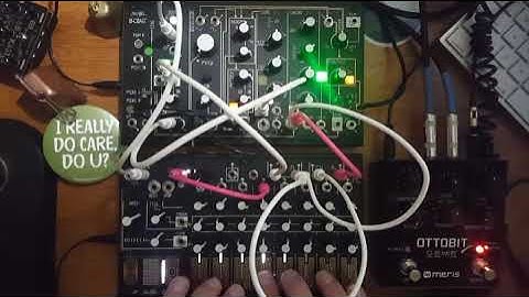 Olympia Trout Patrol - One Minute Sketch, Oct 5 2020 - Make Noise 0-Coast, 0-Ctrl, Meris Ottobit Jr.