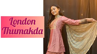 London Thumakda | Sangeet Dance Choreography | Easy Dance For Girls | Rushita Chaudhary Choreography