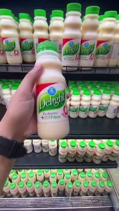 DELIGHT PROBIOTIC DRINK | PREBIOTIC FIBER #shorts Vlog - 226