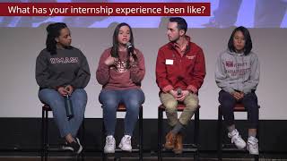 What has your internship experience been like? - UMass Amherst Student Question and Answer Panel