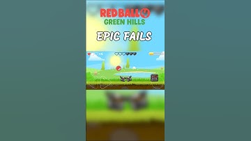 Red Ball 4 Epic Fails 😂 (Green Hills Levels 1–15) | Droid Play Guide #redball4 #fails