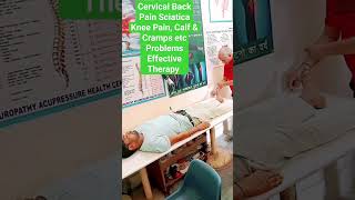 Cervical Back Pain Sciatica Knee Pain,Calf & Cramps etc Problems Effective Therapy youtubeshorts