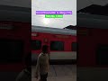 Mewar SF Express train no 12964 Hazrat Nizamuddin to Udaipur city #mewar #irctc  #train #shorts