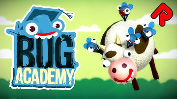 How Many Flies Does It Take To Carry A Cow? | Bug Academy gameplay (PC demo) | ALPHA SOUP