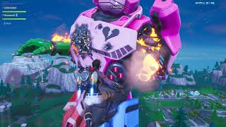 Fortnite- Робот против монстра