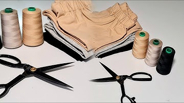 DIY Sports Leggings in Under 30 Minutes✨️🧵 | Easy Sewing Tutorial✂️