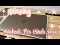 Macbook pro 13inch 2020 Unboxing🍎💻 + Accessories