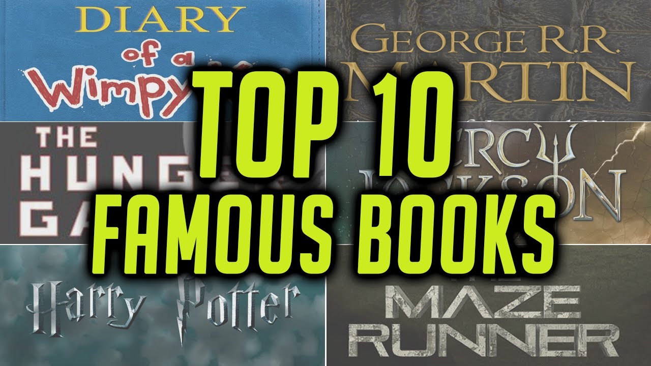 Top 10 Famous And Best Selling Books In The World Top Ten YouTube