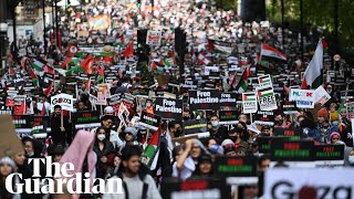 Thousands march in London pro-Palestine demonstration