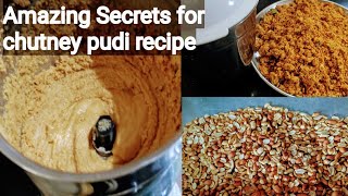 chutney powder recipe | chutney pudi recipe | how to make gunpowder recipe   || Ladies Dunia screenshot 5