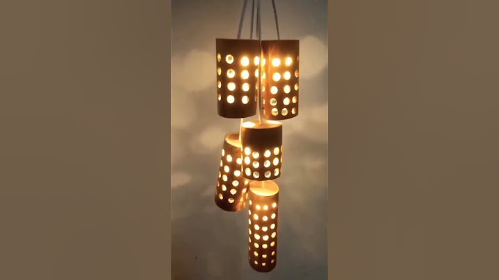 Bamboo Lamps 4 Hanger | Bamboo Art Craft