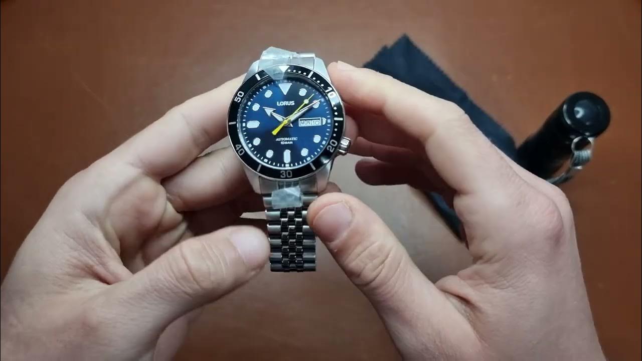 Unboxing 📦 Seiko Lorus Diver Look Watch (RL449AX9) - YouTube