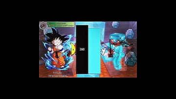 Goku vs Steve power level (part 4)||#goku #minecraft #viralshort ||