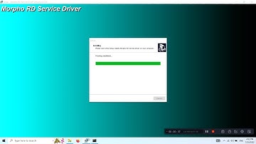 Morpho rd service driver installation windows 10 | How to install morpho device in computer
