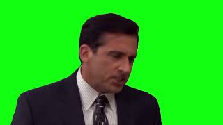 The office: Michael No god  Greenscreen