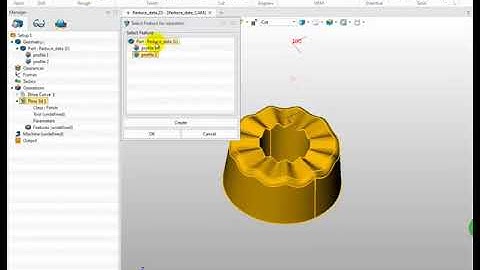 ZW3D CAM 3X Milling Tutorial - Flow 3D