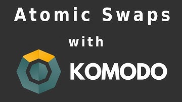 Atomic Swaps with Komodo