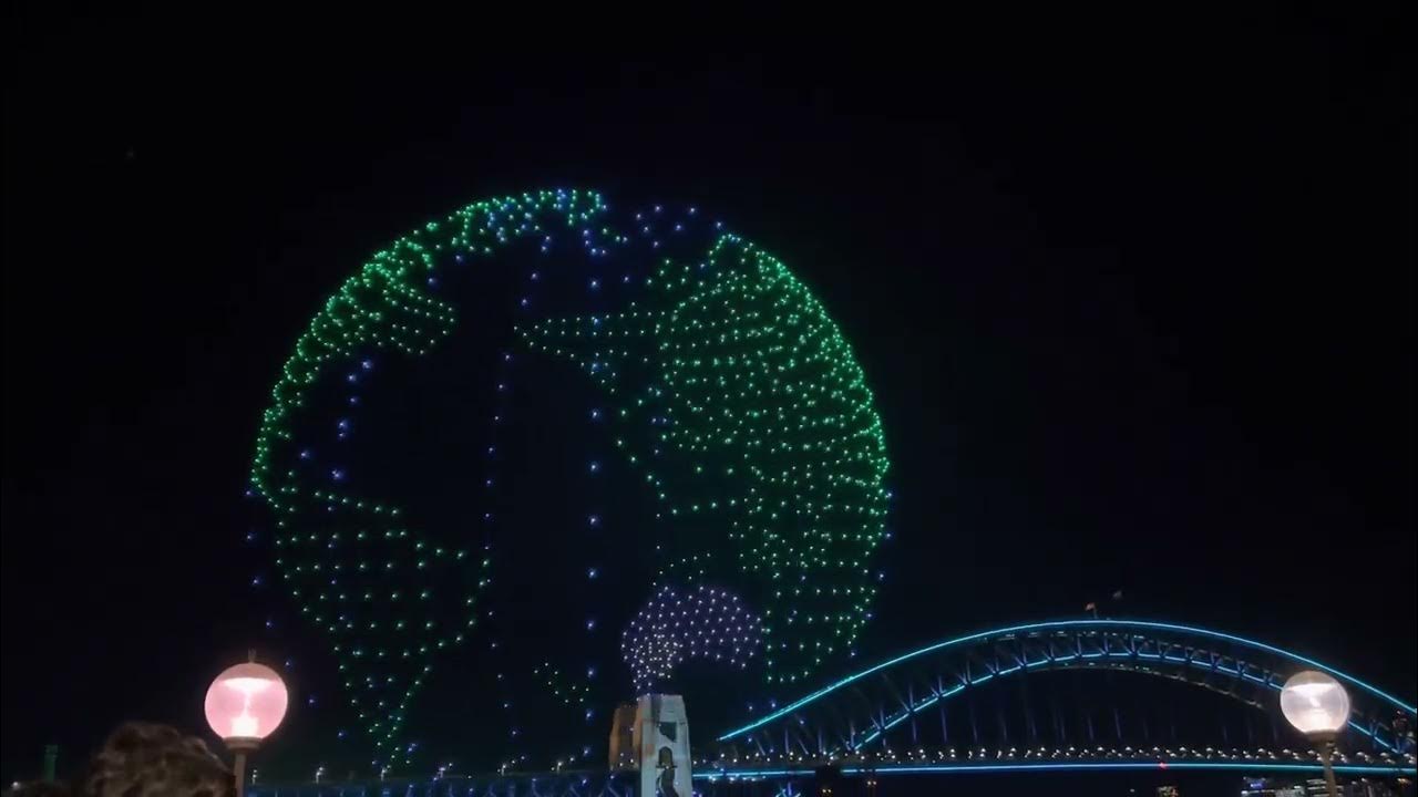 Sydney Vivid Drones Show 2023 YouTube