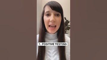 NEGATIVE vs POSITIVE testing