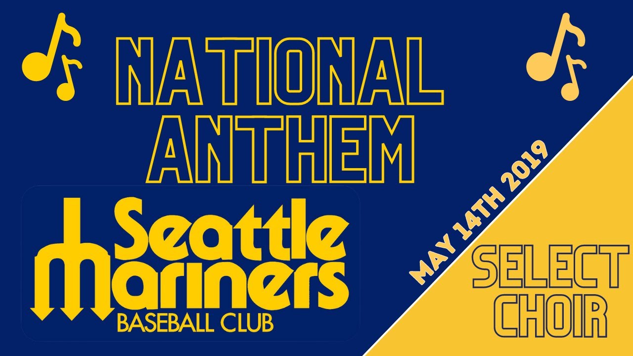National Anthem At Seattle Mariners 5.14.2019 YouTube