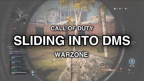 sliding into dms // CoD WARZONE