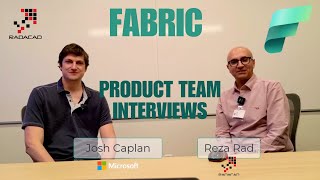 Reza Interview with the Microsoft Fabric Team   Josh Caplan