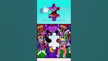 The amazing digital circus - CatNap- Painting Color Puzzle Challenge - Smiling Critters