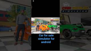 how to download car for sale simulator in android|car dealer job simulator game #shorts screenshot 4
