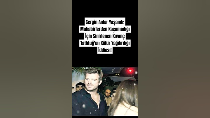 Gergin Anlar Yaşandı: Muhabirlerden Kaçamadığı İçin Sinirlenen Kıvanç Tatlıtuğ