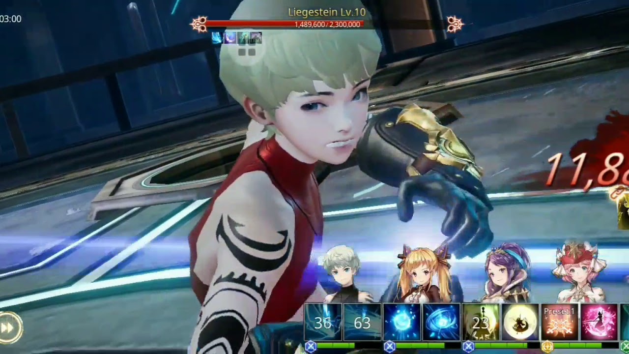 Overhit Global - Clear boss raid water with celesta 2*