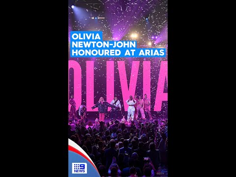 Olivia newton-john honoured at 2022 aria awards