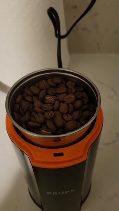 Krups coffee grinder silent vortex review 