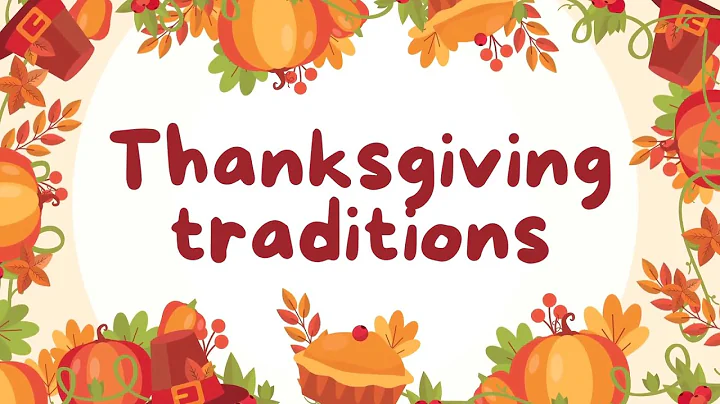 Thanksgiving Traditions. ESL⁄ESOL. B1-B2 | English Task