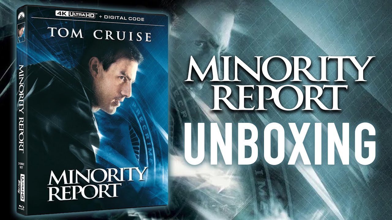 Minority Report 4K UHD BluRay Unboxing YouTube