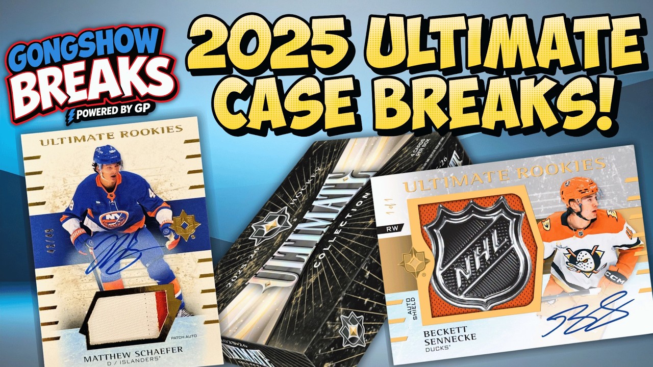 The Shield Hunt Is On! 2025-26 Ultimate Collection Case Breaks! | Gongshow Breaks