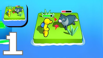 Adventure Island - Gameplay Walkthrough Part 1 construction, manage resources Android,iOS