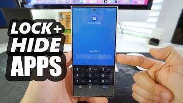 How To LOCK & HIDE Apps on Samsung Galaxy S24 | Secure Folder