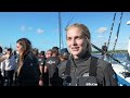 Vista aérea del Incidente en la The Ocean Race 2025