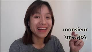 Phát âm tiếng Pháp 🇨🇵 HELLO - HI - GOODBYE - SIR - MRS - MISS