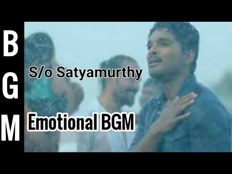 Son of Satyamurthy Emotional BGM ringtone Music Allu Arjun Samantha Adha SharmaDSP