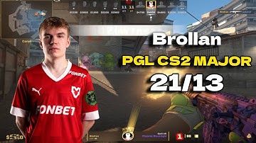CS2 POV MOUZ Brollan (21/13) vs ECSTATIC (Overpass) PGL CS2 Major Copenhagen 2024