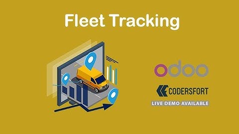 How to track vehicles with odoo | Odoo Fleet Tracking | Odoo fleet Tracking using odoo and Traccar
