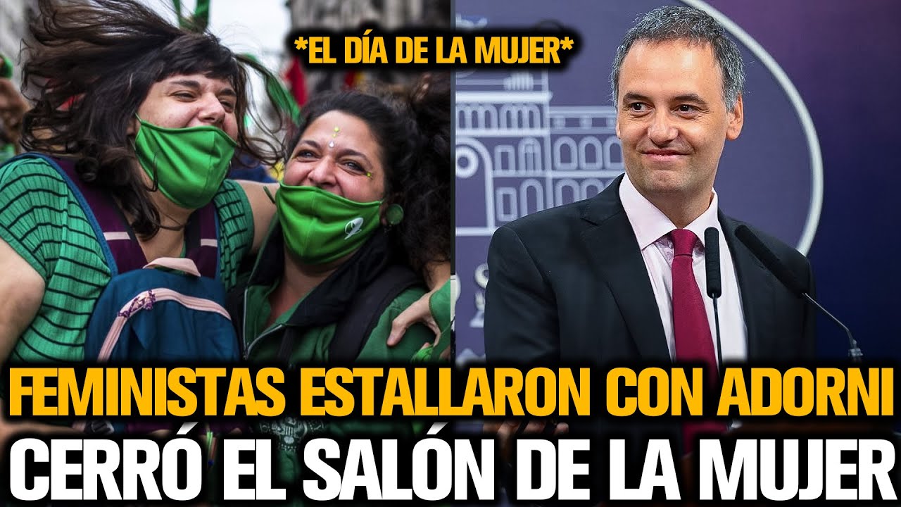 ADORNI CERRÓ EL SALÓN DE LAS MUJERES *EL DÍA DE LA MUJER*