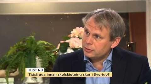 Tidsfråga innan skolskjutning - nu utbildas skolpersonal - Nyhetsmorgon (TV4)