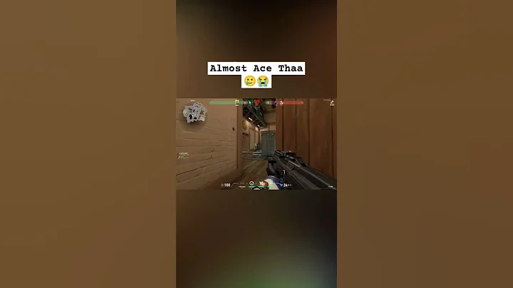 Almost Ace Thaa 😭😭🥲 #shorts #gaming #valorant
