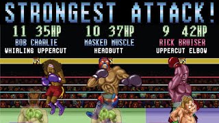 Super Punch-Out!! SNES - Strongest Punches